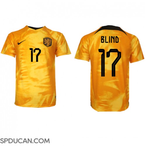 Muški Nogometni Dres Nizozemska Daley Blind #17 Domaci SP 2022 Kratak Rukav